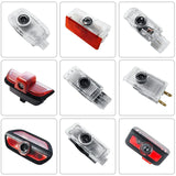 2pcs LED welcome lamp car door light logo laser projector lighting emblem For Mercedes Benz W204 W221 W222 W203 W168 W245 W164