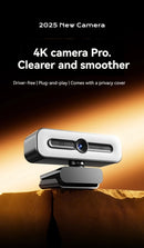 Xiaomi 4K HD Mini Webcam Portable 1080P Webcam With Microphone Light Laptop Desktop Computer For Live Video Call Conference