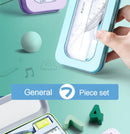 7-In-1 Multifunctional Compass Ruler Set Integrated High Aesthetic Drawing Office Tools for Primary Secondary School Stationery