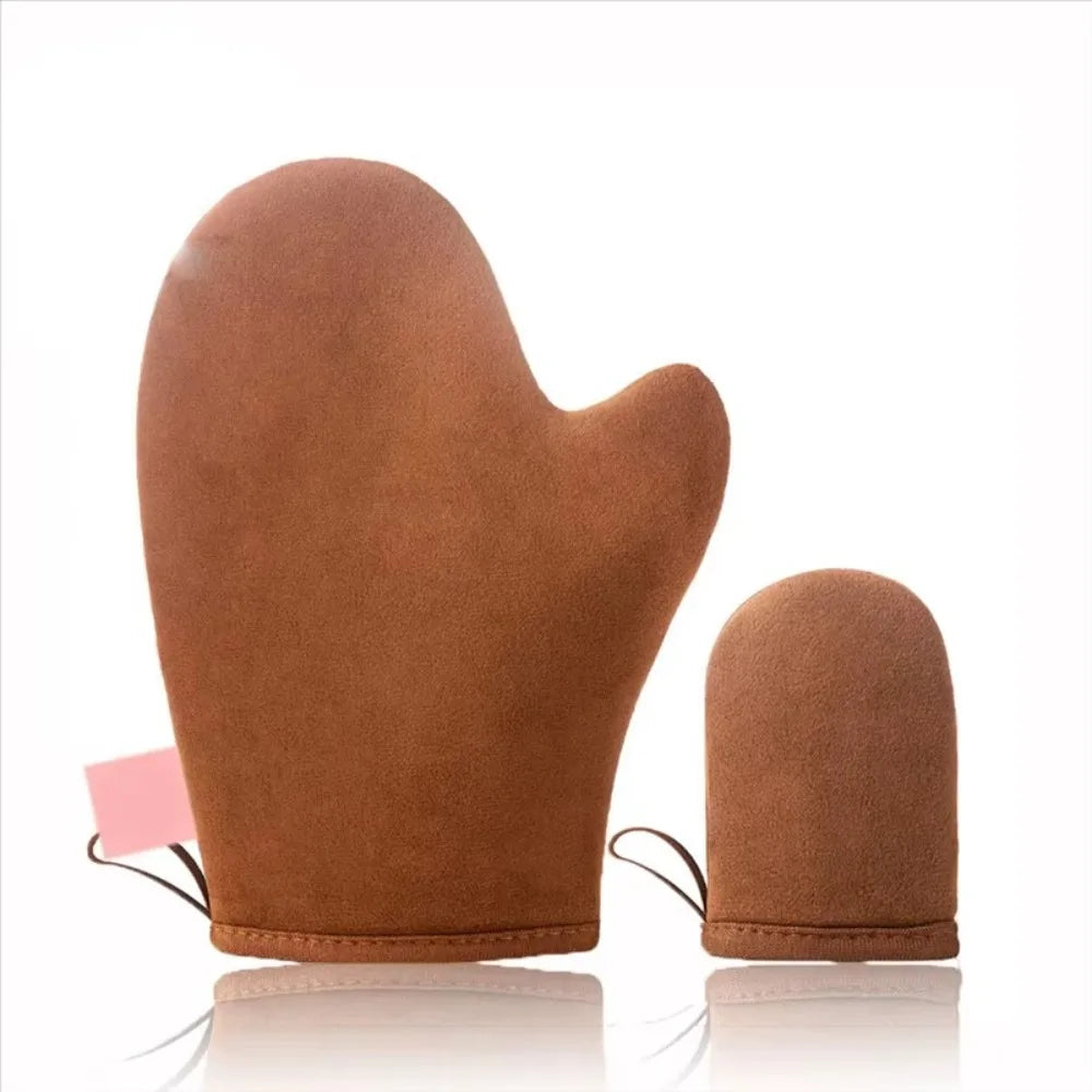3-In-1 Body Lotion Glove Makeup Applicator Reusable Hands Applicator Double-Sided Prevents Sticky Bath Cleaning Tools