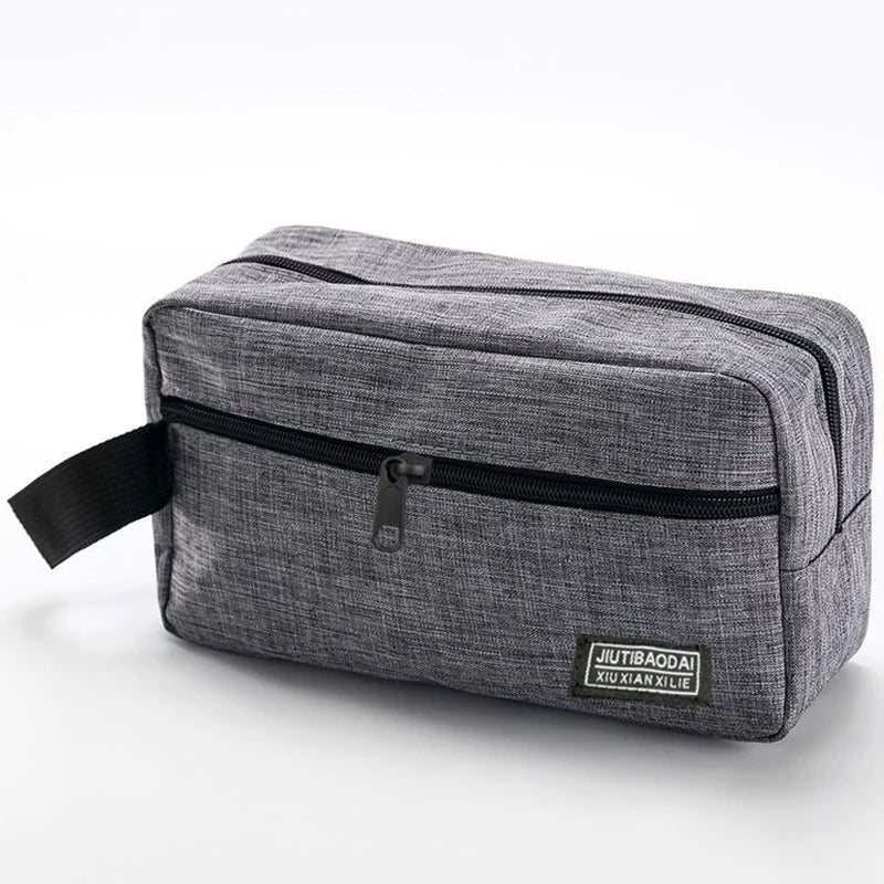 Men's Business Toiletry Bag, Travel Makeup Organizer, Large Capacity Storage Pouch, Durable Fashion Design, Ideal for Daily Use
