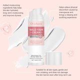 Wild Yam Cream For Hormone Balance Menopause Soothing Reduce Hot Flashes Women Body Balance Support Progesterone Relief Cream
