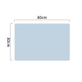 60/40cm Oversized Food Grade Silicone Waterproof Placemat Heat Insulation Anti-Skidding Washable Table Mat For Kitchen Dinner