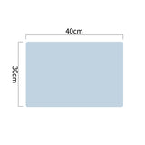 60/40cm Oversized Food Grade Silicone Waterproof Placemat Heat Insulation Anti-Skidding Washable Table Mat For Kitchen Dinner