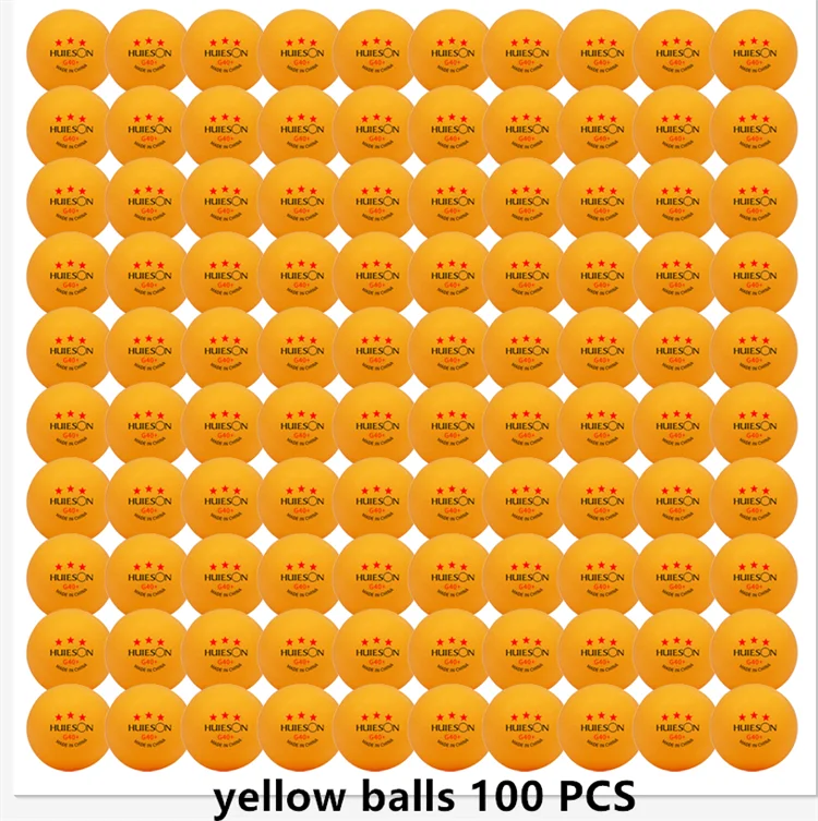 Huieson 50/100 PCS High Quality Ping Pong Balls International Standard Table Tennis Balls  For Competition And Training