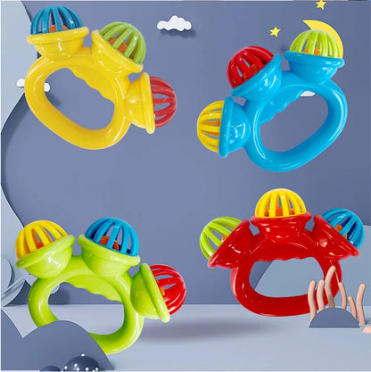 Newborn Baby Infants Rattles Toy Comfort Soothing Soother Sound Toddlers Kids Boys Girls Toys 0-3Y