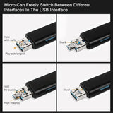 5 In 1 Multifunction USB 2.0 Type C/Usb/Micro Usb /TF/SD Memory Card Reader OTG USB Reader Card Adapter Mobile Phone Accessories