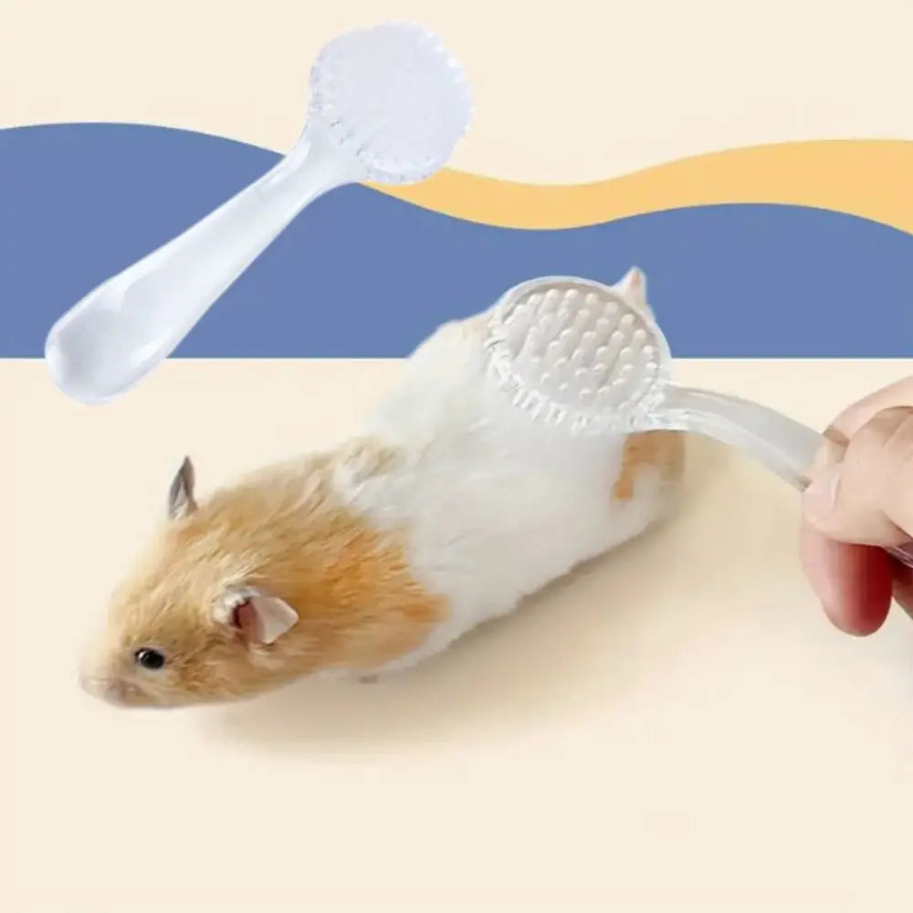 Animal Grooming Brush Soft Cleaning Tools Guinea Pig for Hedgehog Massage Small Bathing Hamster 1pc Combs