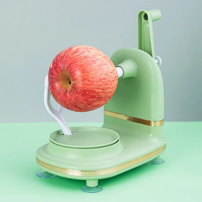 Hand-cranked Manual Fruit Peeler Multifunctional Apple Pear Kitchen Peeler Slicing Tool With Fruit Divider And Spare Blades