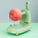 Hand-cranked Manual Fruit Peeler Multifunctional Apple Pear Kitchen Peeler Slicing Tool With Fruit Divider And Spare Blades