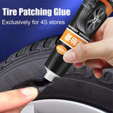 Cracked Tire Repair Kit - 30g Universal Rubber Glue, Sealant For Tire Cracks, Sidewall & Puncture Repairs E4q4
