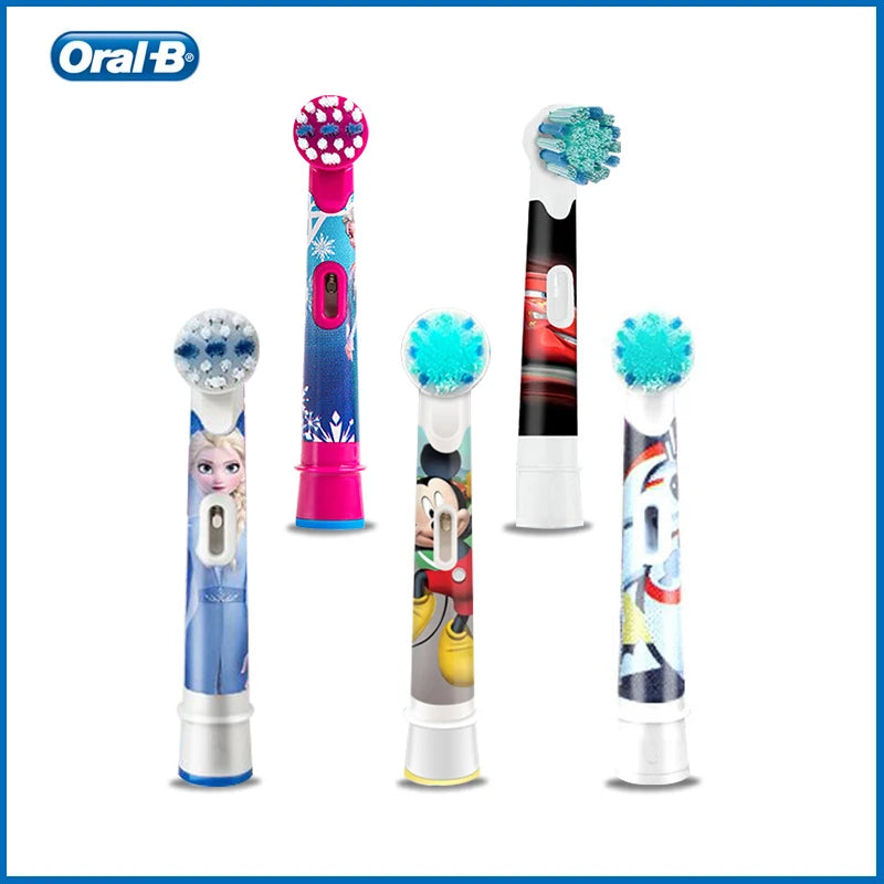 Cabezales de repuesto para cepillo de dientes Oral B Kid, EB10 de cerdas suaves para cepillo de dientes eléctrico Oral B Kid.