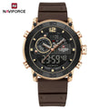NAVIFORCE 6104 Fashion Sports Electronic Quartz Watch Men Calendar Luminous Outdoor Casual Digital Watches for Man reloj hombre