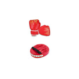 Kids Boxing Gloves Children Punch PU Leather Fitness Mitts Hitting Hand Protector Punch Target Bag MMA Training Sport Wristband