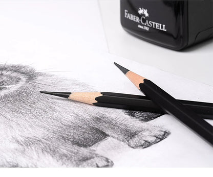 Faber-Castell 8/12pcs Set Matte Sketch Pencil Art Graphite For Sketch Black Lead Writing Drawing Graphite Pencils Supplies