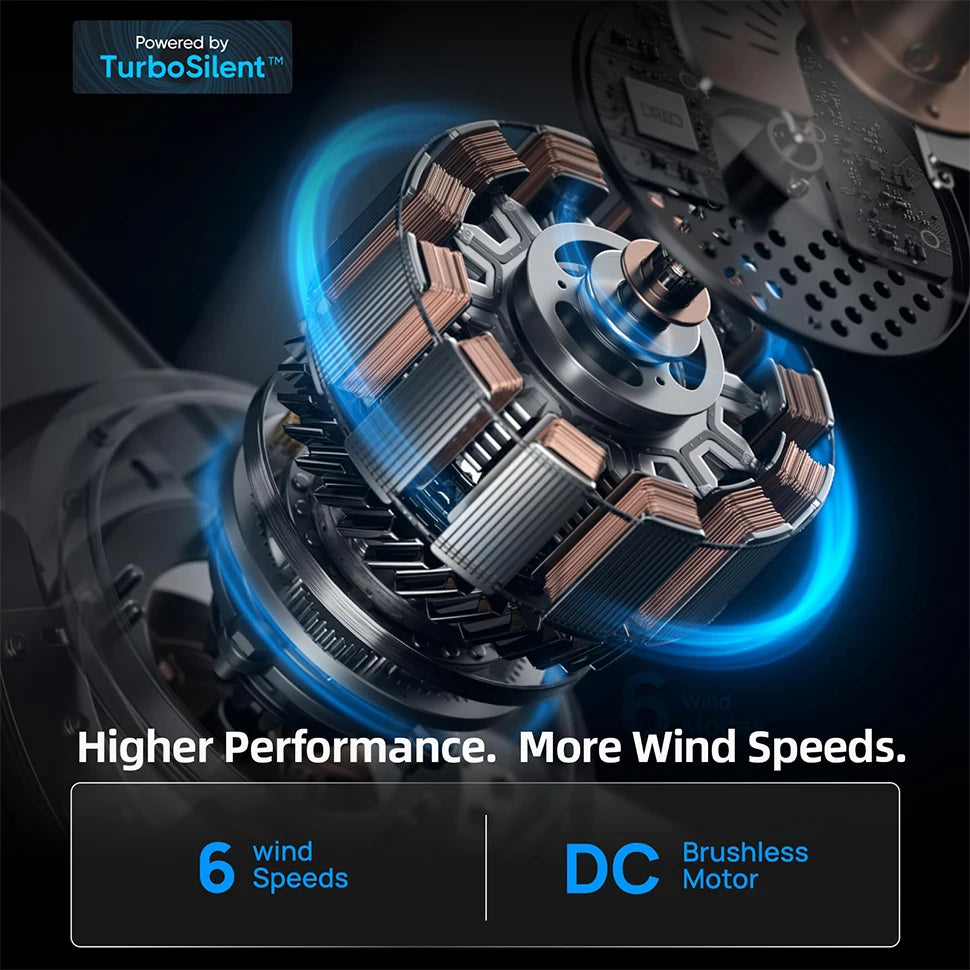 Modern Ceiling Fan with Light Simple Smart Bladeless Electric Fan Remote Control Dimming Silent Timing Light Home Cooling Fan