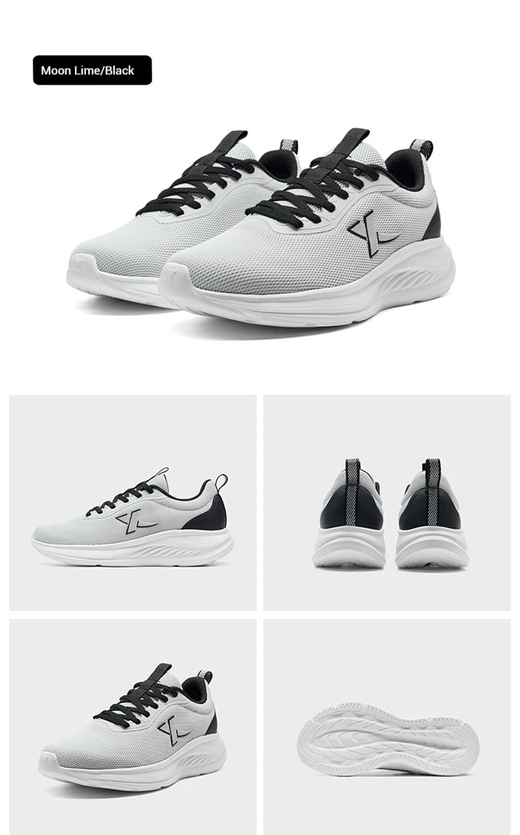 Xtep Running Shoes For Men 2025 Summer Breathable Mesh Shoes Soft-soled Shock Absorbing Lightweight Sports Shoes 875419110053
