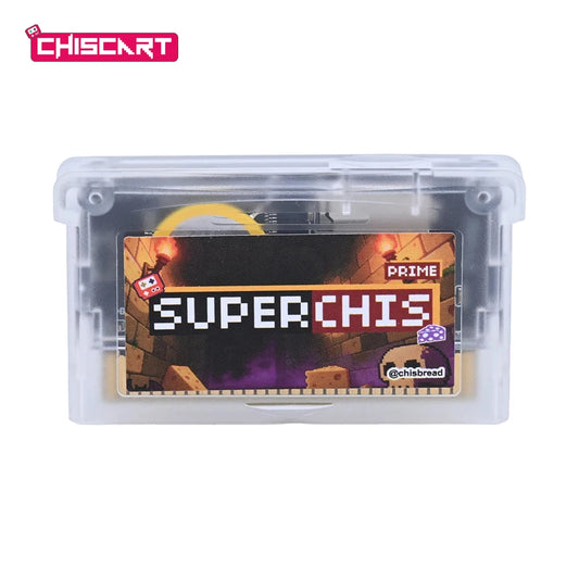 Chiscart SuperChis Prime Game Reader Cart for Nintendo GBA/NDS/GBA SP/GB Player SDRAM Powered by SuperFW NOR Flash