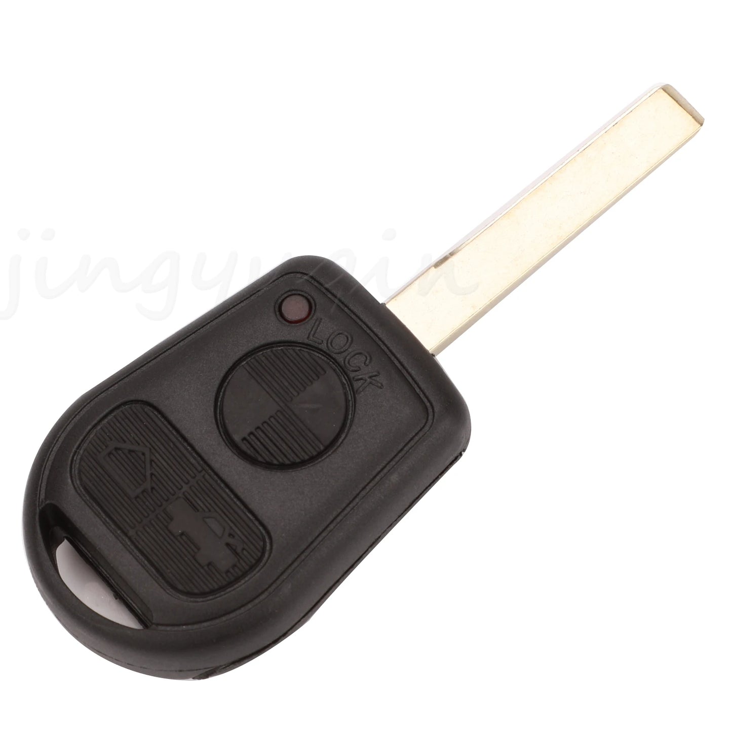 jingyuqin 3 Buttons Car Remote Key Fob 315/433Mhz ID44 PCF7935 Chip For BMW Z3 E31 E32 E34 E36 E38 E39 E46 Z3i HU58/HU92 Key