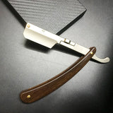 Stainless Steel Folding Shave Knife Beard Straight Razor Hair Dressing Tool Men Manual Convenience Hair Trimmer Shaver Barbeador