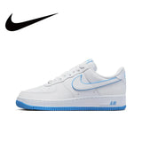 Nike Original White Air Force 1 07 Low Trendy Board Shoes Lightweight Breathable Men's Casual Shoes