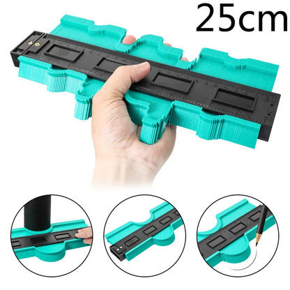 Profile Duplication Gauge Shape Gauge Duplicator Plastic Contour Copy Duplicator Magic Measuring Tool For Woodworking Tool