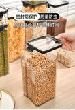 460-1800ml Sets Kitchen Stackable Sealed Jar Plastic Food Storage Box Multigrain Tank Bottle Dried Fruit Tea Storage Containers
