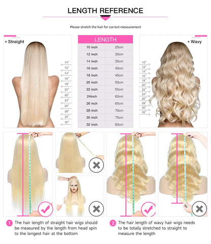 360 Lace Frontal Wig 613 Blonde 13x4 13x6 Body Wave Lace Front Wig Preplucked Brazilian Lace Front Human Hair Wigs 30 32 38 Inch