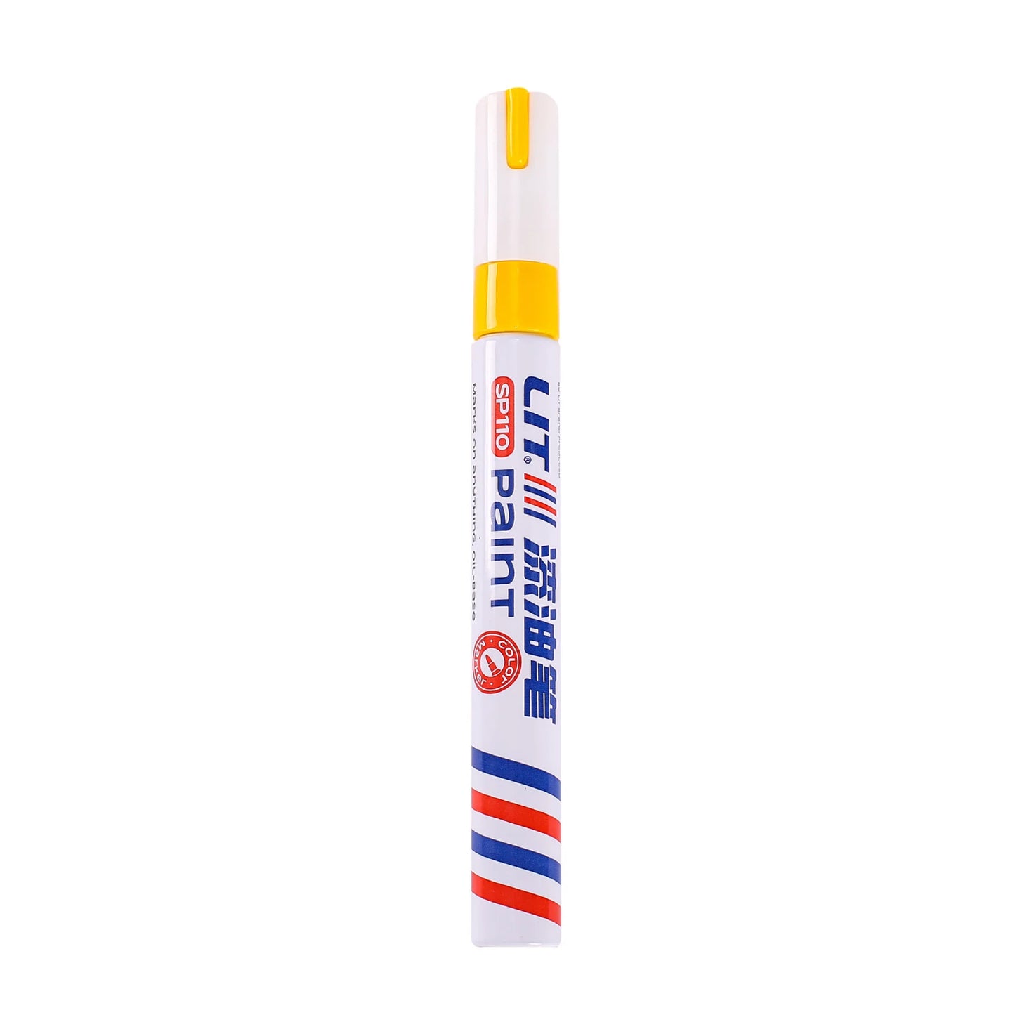Car Paint Pen Waterproof Car Tire Tread Oil-Based Painting Marker Permanent Auto Scratch Repair Touch Up Paint Pen Quick Dry