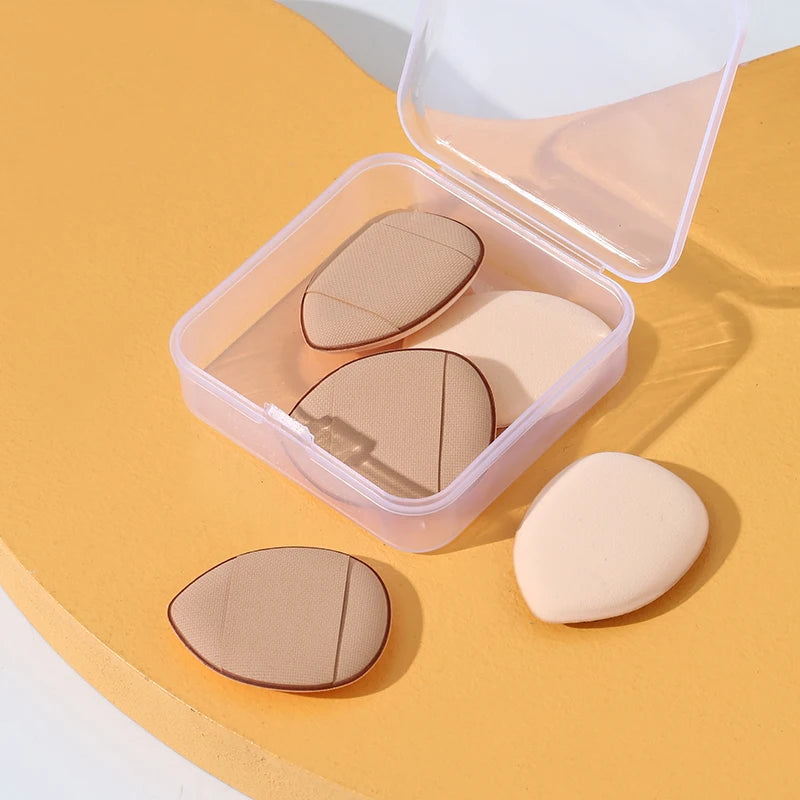 5/10/20Pcs Mini Finger Sponge Puff For Makeup Foundation Powder Detail Face Concealer Cream Blend Cosmetic Sponges Accessories