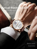 LIGE Casual Men Watch Luxury Leather Waterproof Sport Quartz Wristwatch Chronograph Military Watch for Men Relogio Masculino