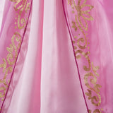 Fantasia de Princesa Rapunzel para Meninas – Cosplay Infantil para Halloween, Aniversário, Festa, Concurso ou Carnaval