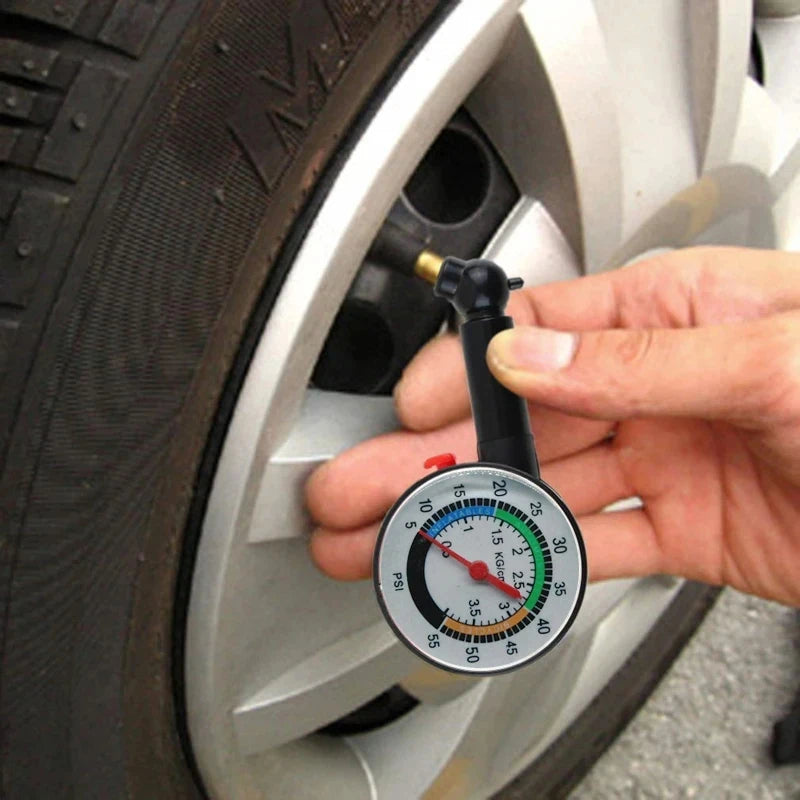 Medidor de presión de neumáticos de automóvil Indicador de desinflado de neumáticos Medidor de presión de inflado de neumáticos automático Detector de medidor de alta precisión
