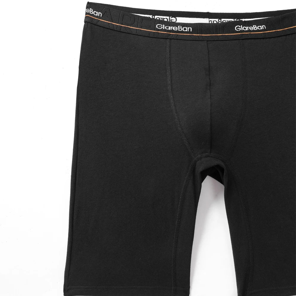 4pcs Set Cotton Long leg Boxer Men Underwear Male Brand Panties And Underpants For Homme Luxury Set Shorts Box Slip Briefs Soft