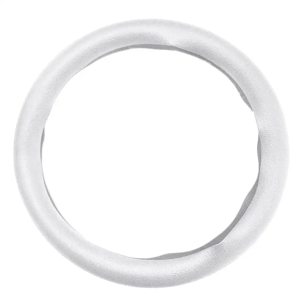 Car Silicone Steering Wheel Cover Men's And Women's Summer Fashion Sweat Wicking Non-slip All-season Model Thin And Soft