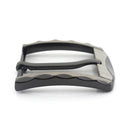 1piece 40mm Metal Belt Buckle Half Heel Bar Buckle Men's  Single Pin Buckle Leather Belt Parts Accesories DIY Fit for 36-39mm