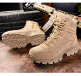 High Top Waterproof Hiking Shoes Tactical Sport Men's Shoes Male Outdoor Mountain Climbing Shoes Hunting Boots Men Outdoor Boots