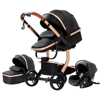 Cochecitos 3 en 1, cochecito de bebé, asiento de coche, cochecito de viaje, cochecito para recién nacidos, paisaje alto, artículos para madres, niños y bebés.