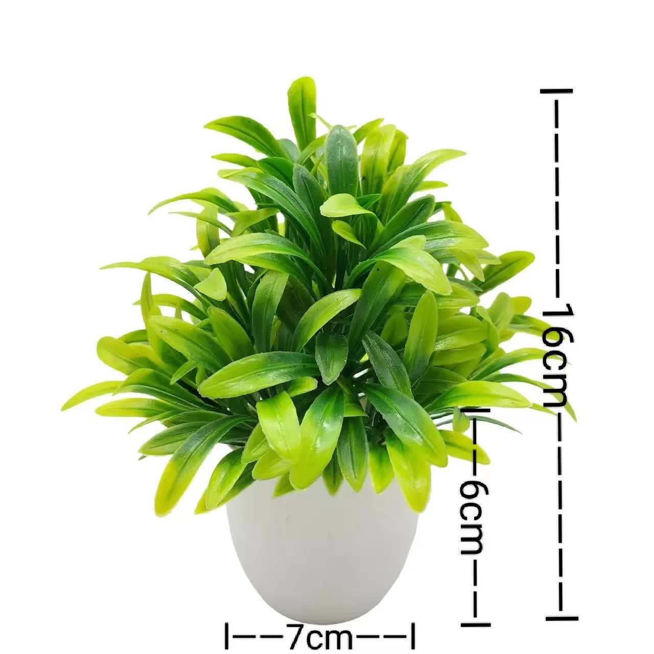 1pc Artificial Plants with Plastic Pots Perfect Greenery for Home Decorations, Office Desk, Living Room, and Bedroom Decoration