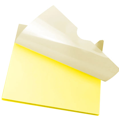 50 Sheets Creative Transparent PET Waterproof Posted It Sticky Note Pads Notepads Posits for School Stationery Office Supplies