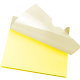 50 Sheets Creative Transparent PET Waterproof Sticky Note Pads Notepads Post-its for School Stationery Office Supplies