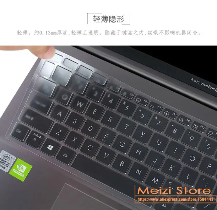 TPU for Asus Vivobook S15 D533UA D533 D533U S533 X533 M533 15 15.6 inch Keyboard Cover Protector Skin