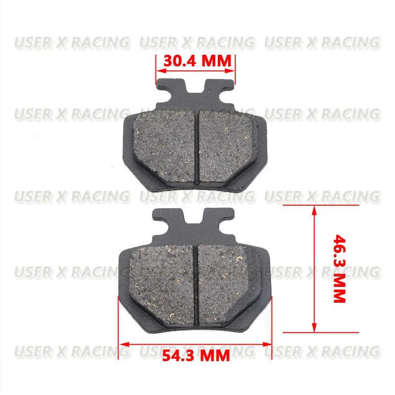 USER-X Universal Motorcycle Disc Brake Pad Front Rear Disc Brake Pads Block Shoes Scooter VICTORIA Blade RG125 Honda 145