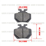 USER-X Universal Motorcycle Disc Brake Pad Front Rear Disc Brake Pads Block Shoes Scooter VICTORIA Blade RG125 Honda 145