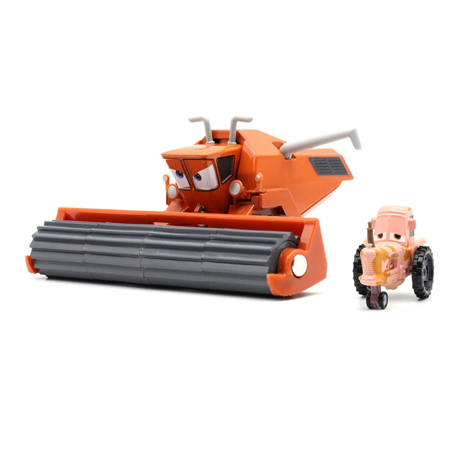 Disney Pixar Cars Toy | Metal Diecast Car Toy Lightning McQueen Frank Fritter The King | Kids Birthday Holiday Toy Car Gifts