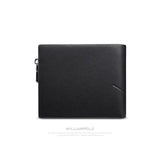 Men's Slim Wallet Genuine Leather Mini Purse Casual Design Bifold Wallet Brand Short Slim Wallet WILLIAMPOLO Luxury brand
