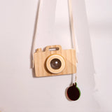 1Pc Wooden Baby Montessori Toys Fashion Camera Pendant Toys for Kids Outdoor Toys Gift Children Wooden Presents Kids Gifts