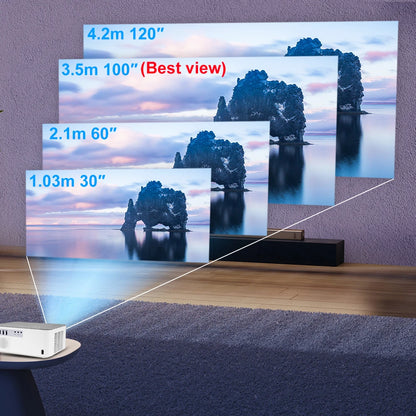 ThundeaL TD92Pro Mini Projector Full HD 1080P Projetor 5G WiFi Android 4K Video TD92 Pro Portable Beamer 3D Movie Home Theater