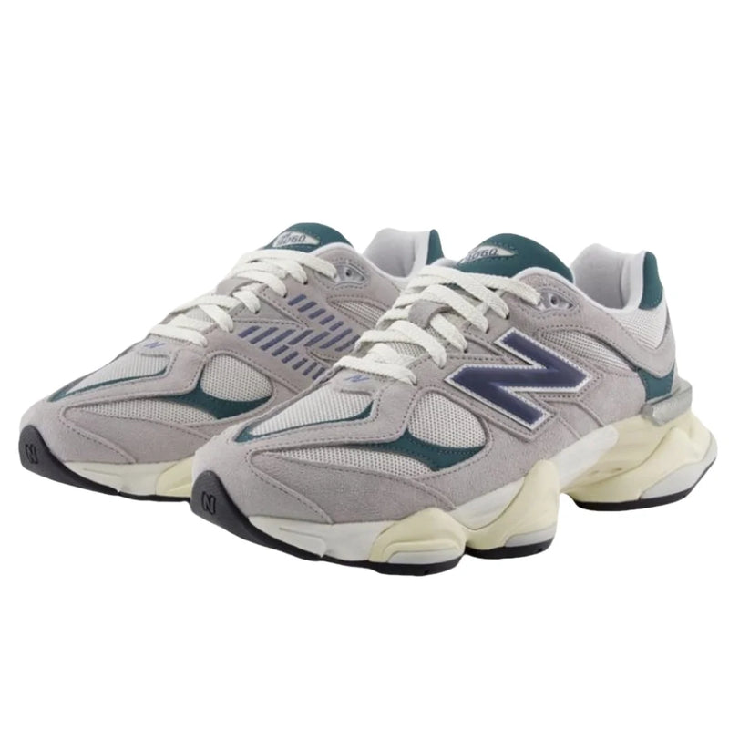 NewBalance NB 9060 Men's and Women's Casual Shoes Fashion Breathable Walking Mesh Flat Shoes Sneakers White Female Footwear