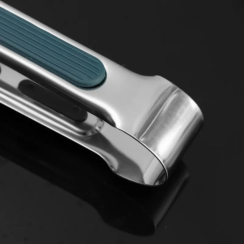 3/1Pcs Stainless Steel Food Tongs Meat Salad Bread Clip Barbecue Grill Buffet Clamp Non Slip Tongs Cooking Tools Kitchen Gadgets